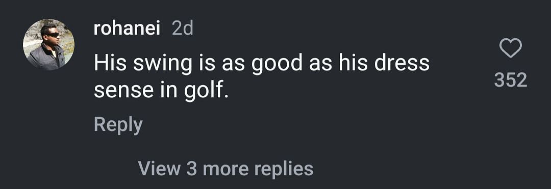 Fans react to Bieber's swing